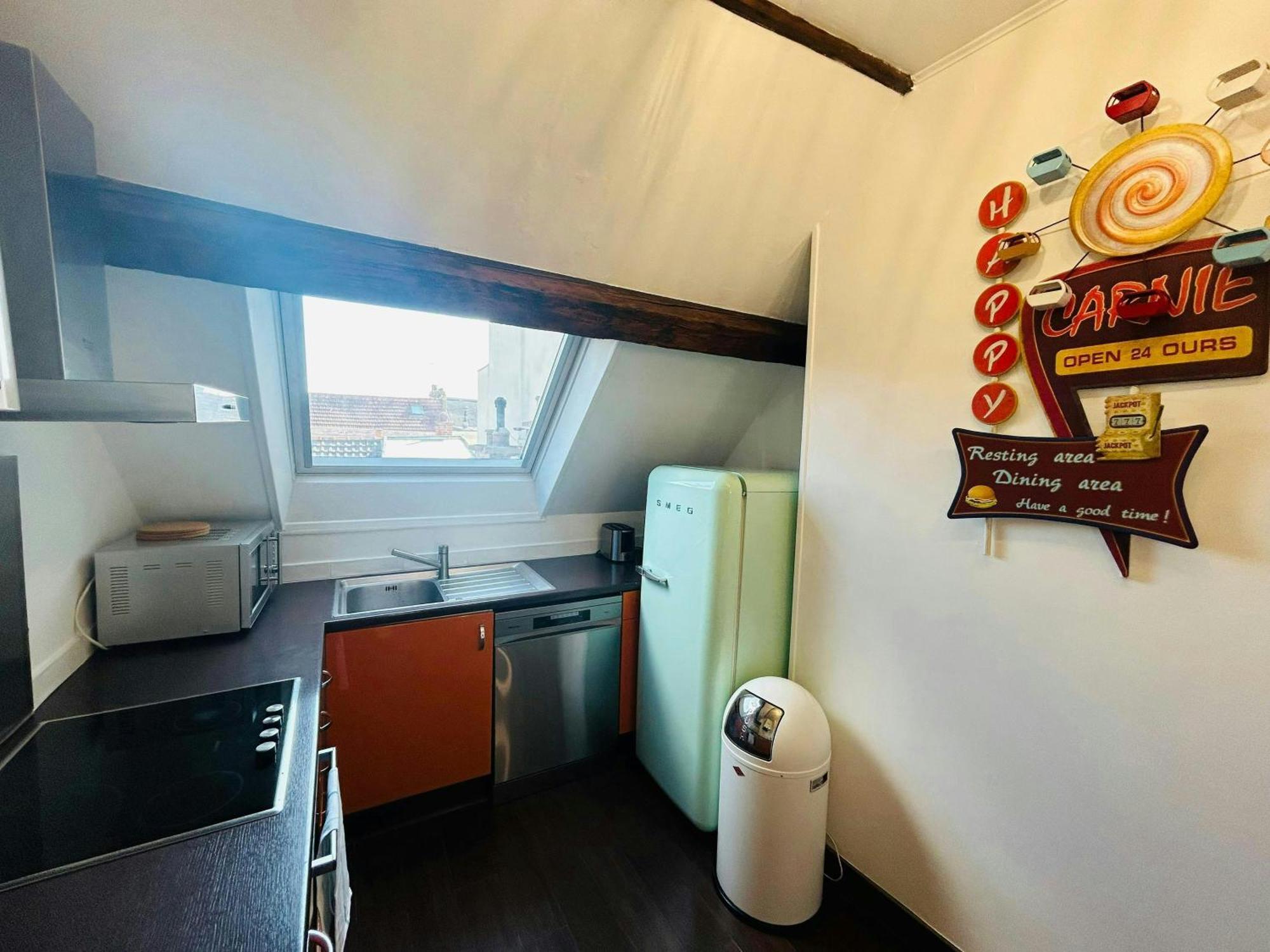 Le Majestueux Brulee Hypercentre Parking Apartment Reims Bagian luar foto